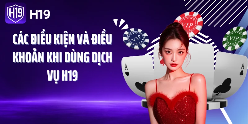 Các điều kiện và điều khoản khi dùng dịch vụ H19